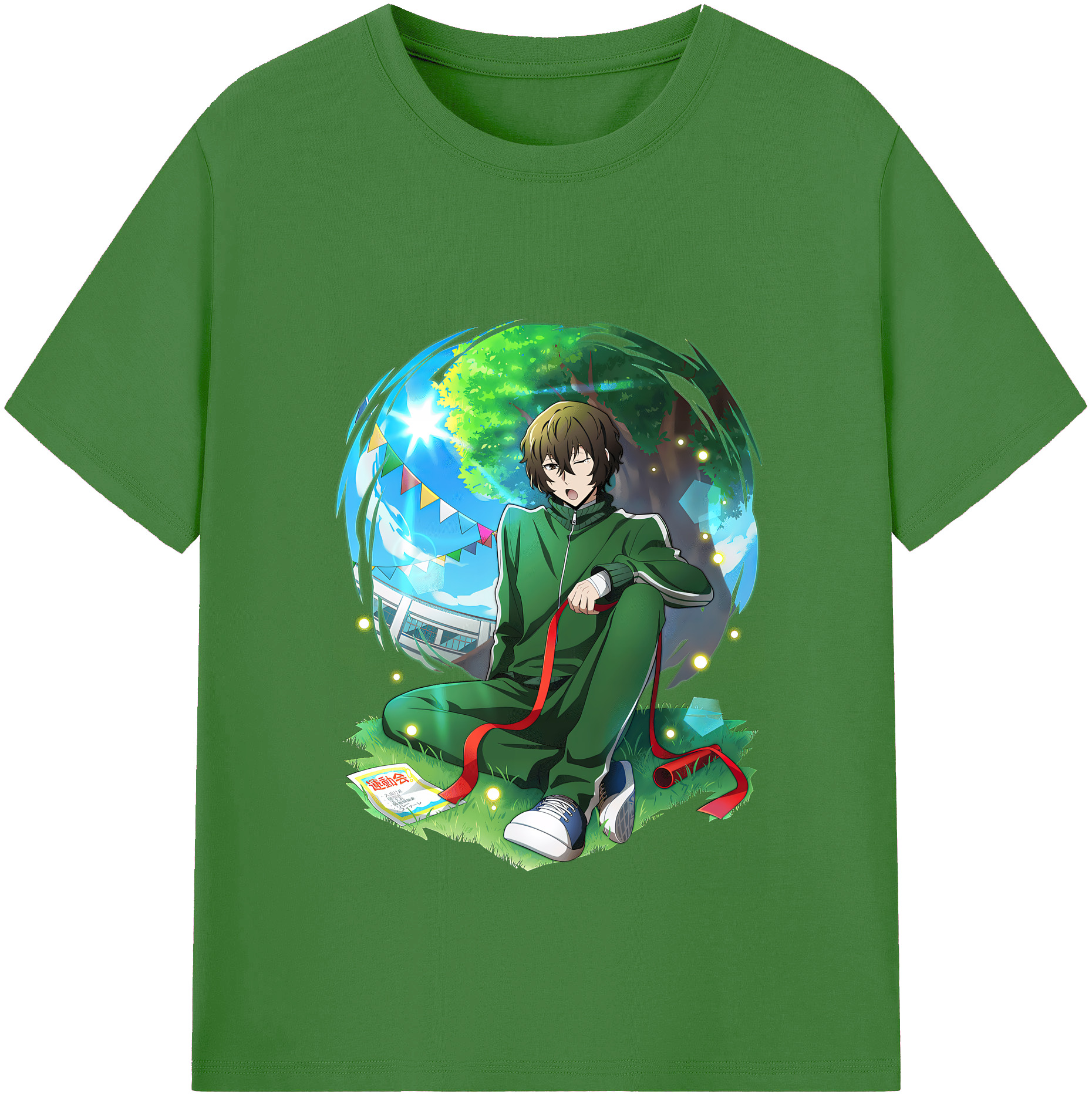 （画像用） 文豪ストレイドッグス Bungo Stray Dogs レディースカジュアルプリントTシャツ（綿100％）